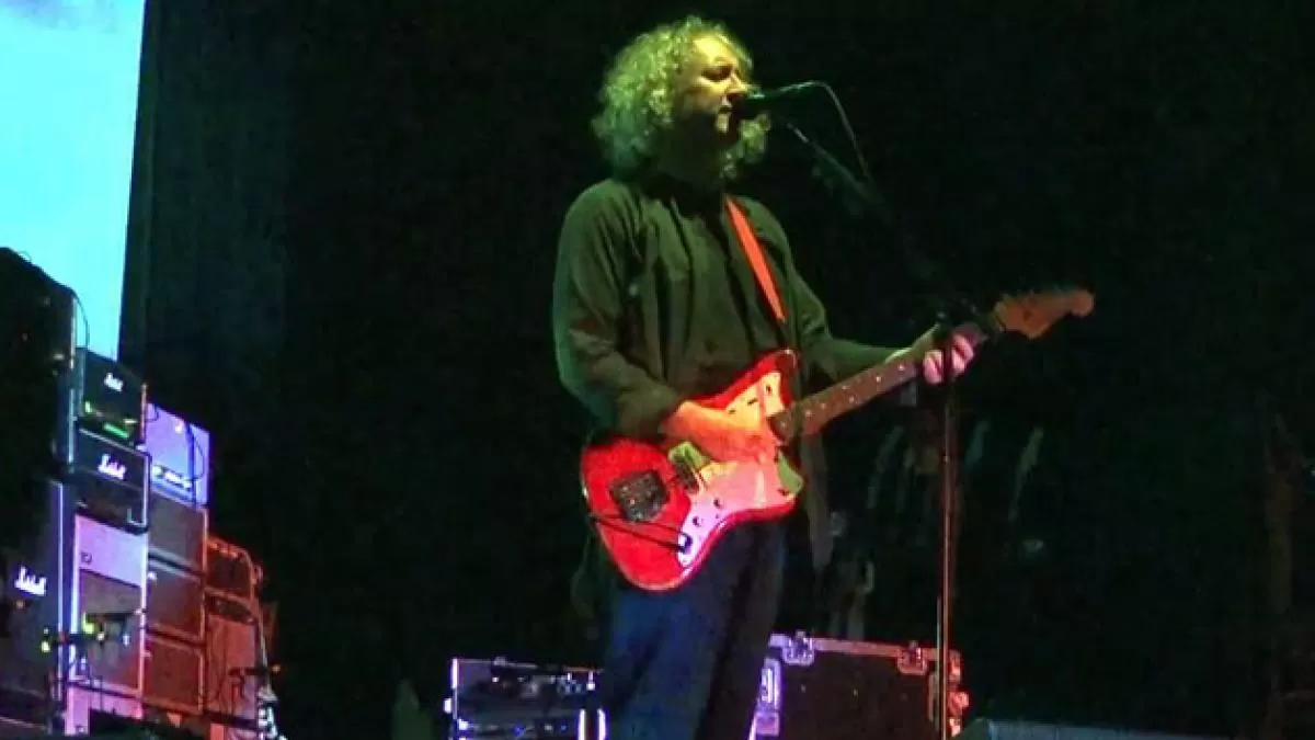 Le chanteur Kevin Shields, du groupe My Bloody Valentine, en spectacle le 6 novembre 2013 à Montréal