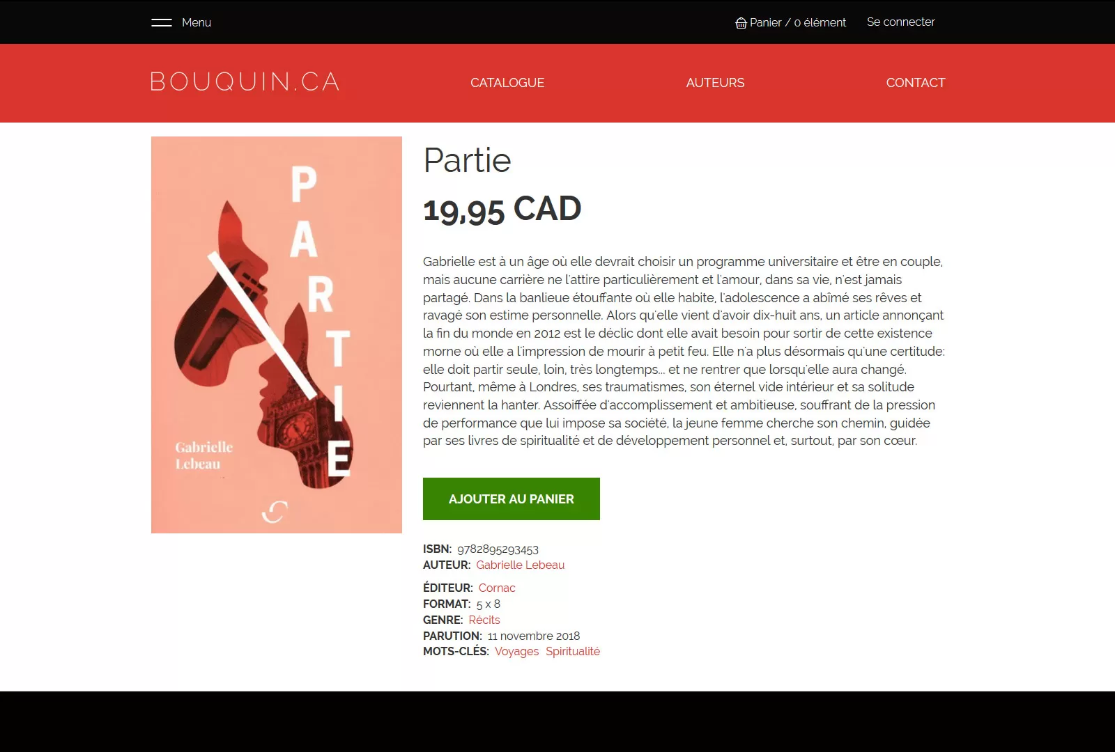 Bouquiner.ca - Drupal Commerce Online Bookstore