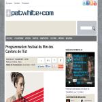 Patwhite.com - Full page article with full size photo (2012 redesign, 2-col. layout)