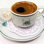 Café turc du restaurant Haci Abdullah