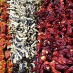 Piments du bazar égyptien