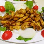 Poisson grillé et frites