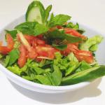 Entrée de salade verte